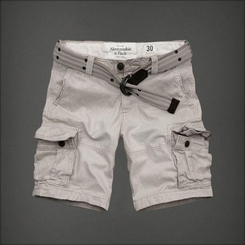 Abercrombie Fitch Hombres Cargo Patalón Corto AF7506